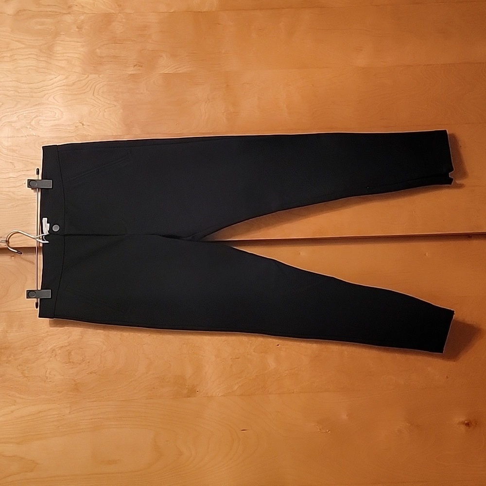 GAP Black Skinny Zipper Ankle Pants